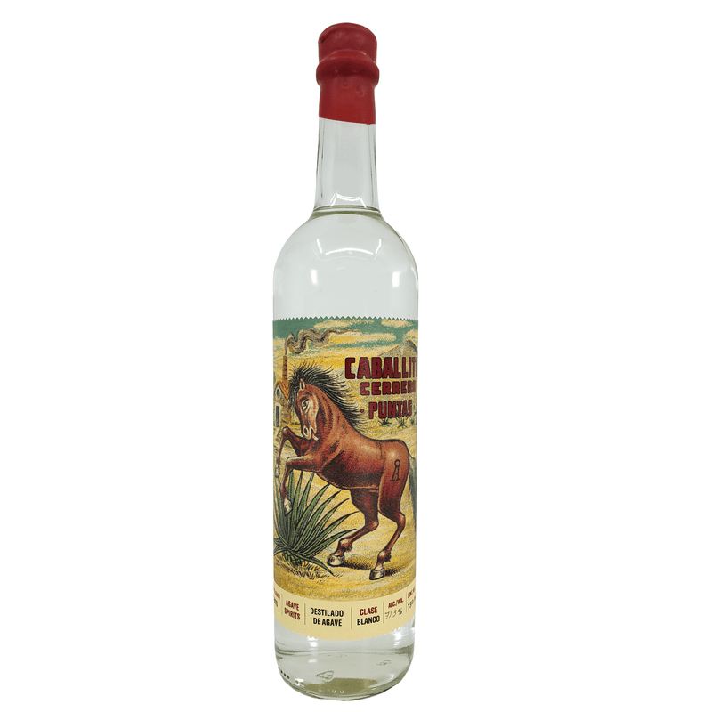 Caballito Cerrero Chato Blanco Puntas - LoveScotch.com 
