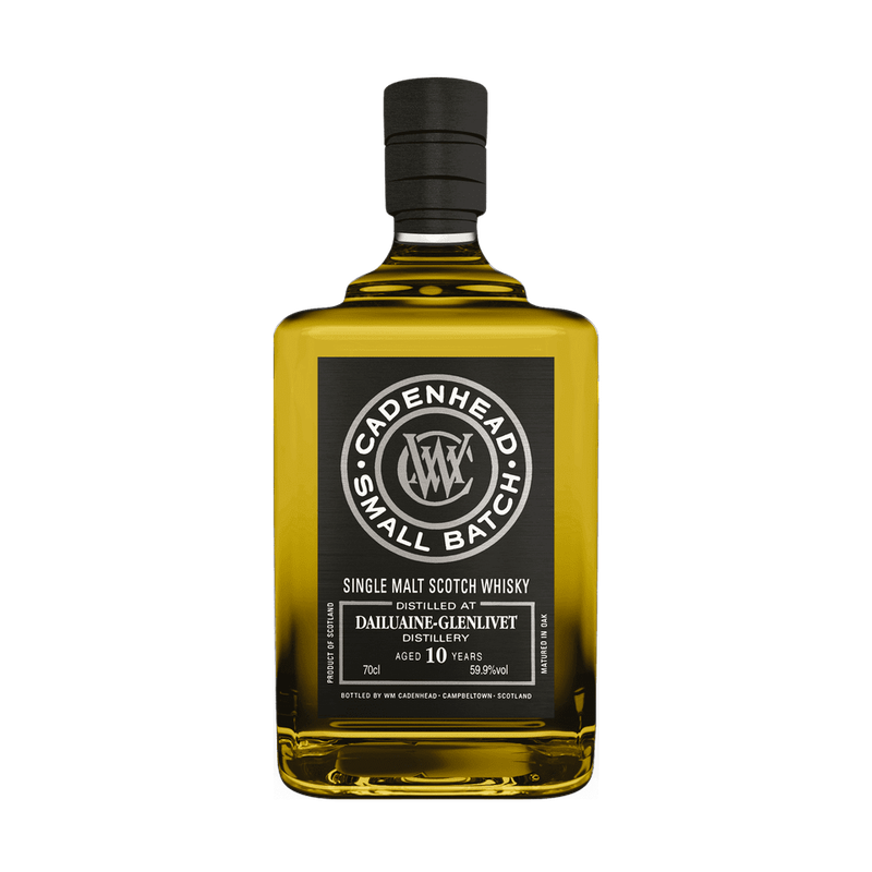 Cadenhead's Dailuaine-Glenlivet Small 10 Year Old Batch Single Malt Scotch Whisky - LoveScotch.com