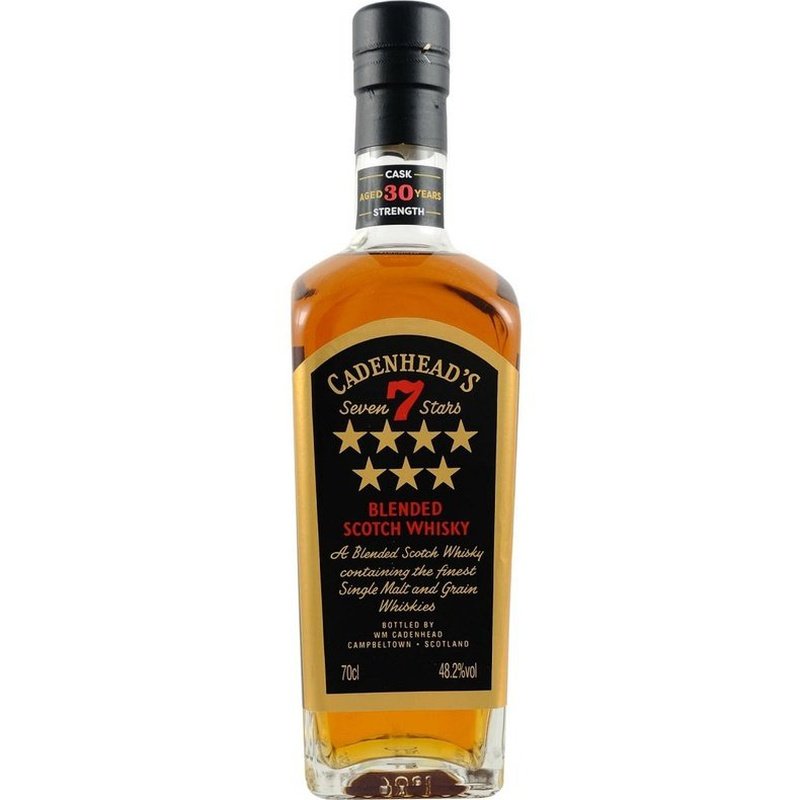 Cadenhead's '7 Stars' 30 Year Old Blended Scotch Whisky - LoveScotch.com