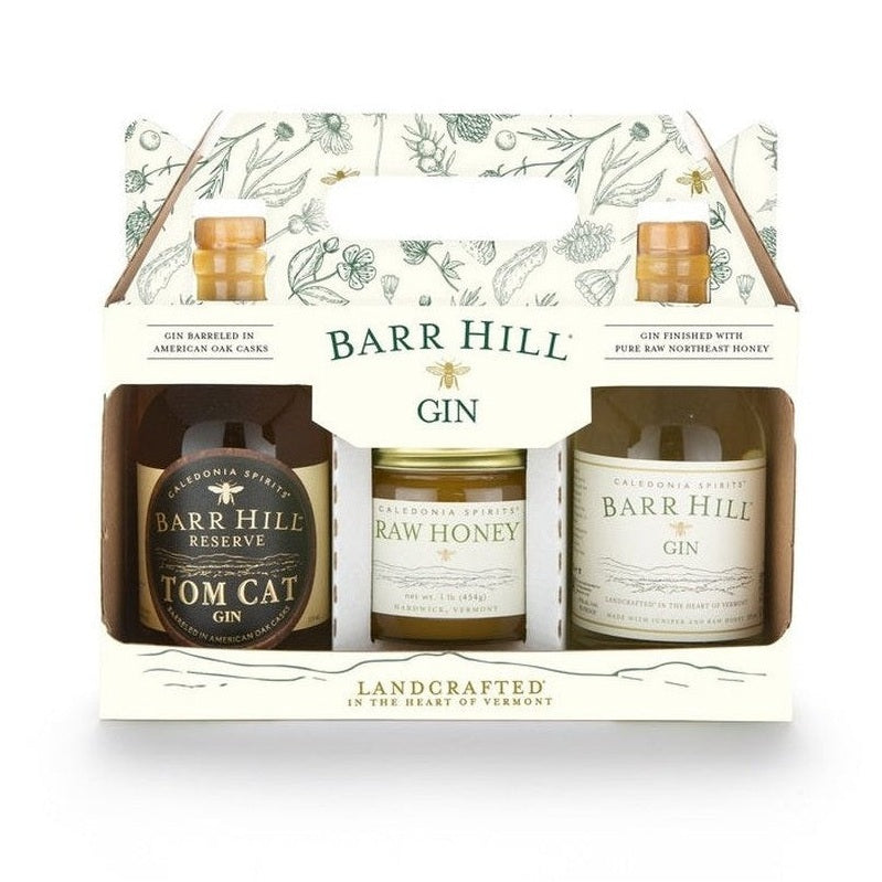 Caledonia Spirits Barr Hill Gin and Honey Gift Pack - LoveScotch.com