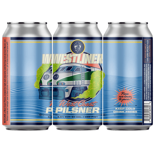 Casa Agria 'Westliner' West Coast Pilsner Beer 4-Pack - LoveScotch.com 
