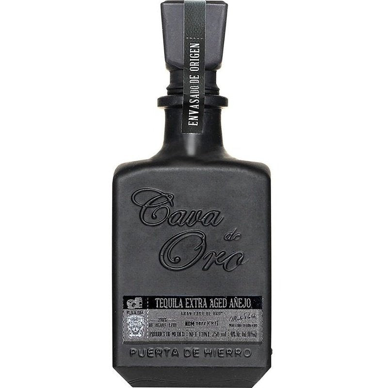 Cava de Oro Extra Aged Anejo Black Tequila - LoveScotch.com