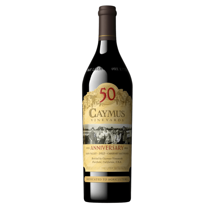 Caymus Vineyards 50th Anniversary Cabernet Sauvignon Liter - LoveScotch.com