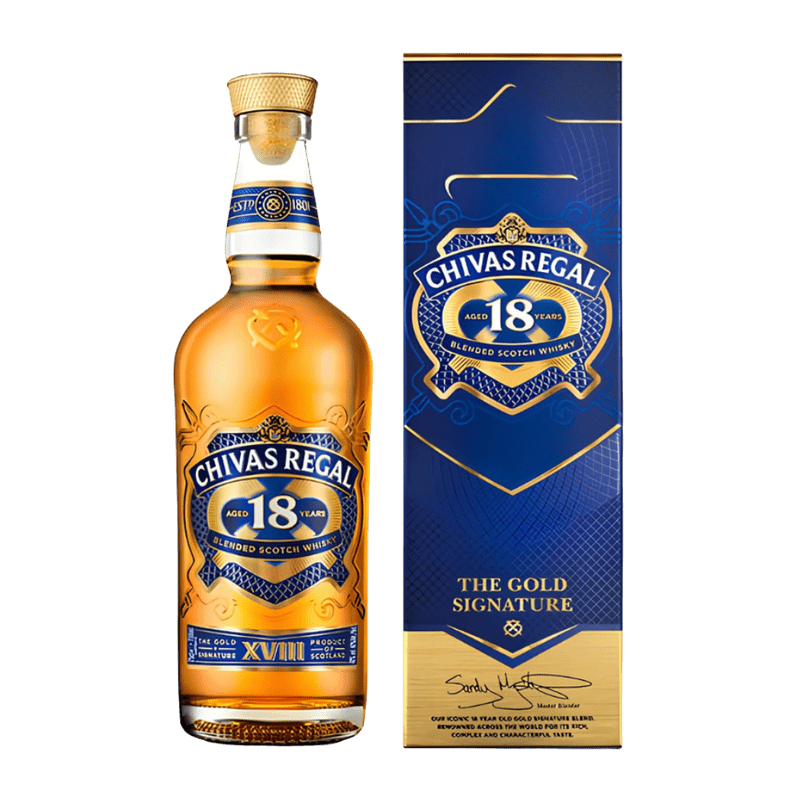 Chivas Regal Gold Signature 18 Year Old Blended Scotch Whisky - LoveScotch.com