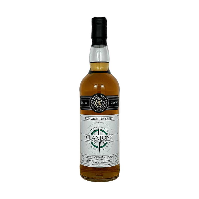 Claxton's Invergordon 2006 16 Year Old Madeira Barrique Cask Single Grain Scotch Whisky - LoveScotch.com