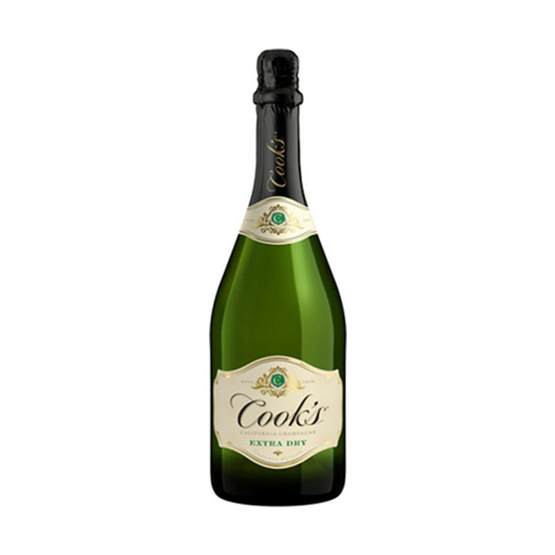 Cook's Extra Dry California Champagne 750ml bottle