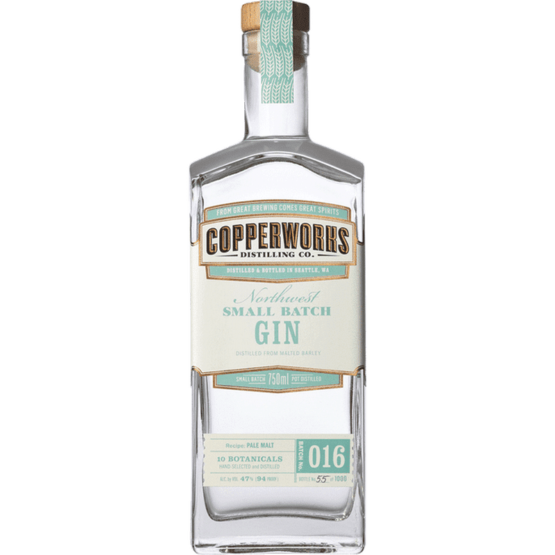 Copperworks Northwest Small Batch Gin - LoveScotch.com