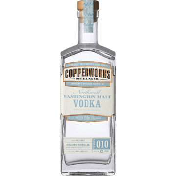 Copperworks Northwest Washington Malt Vodka - LoveScotch.com