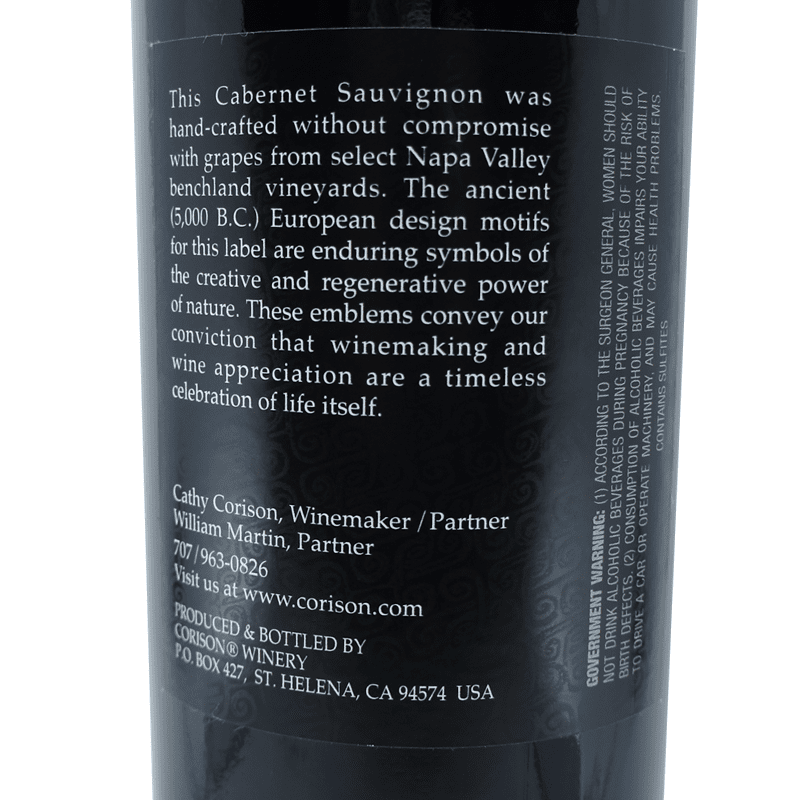 Corison Cabernet Sauvignon Napa Valley 2021 - LoveScotch.com