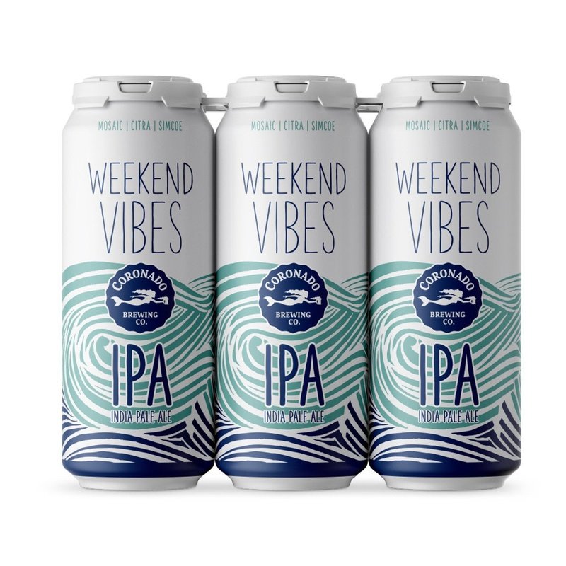 Coronado Brewing 'Weekend Vibes' IPA Beer 6-Pack - LoveScotch.com 