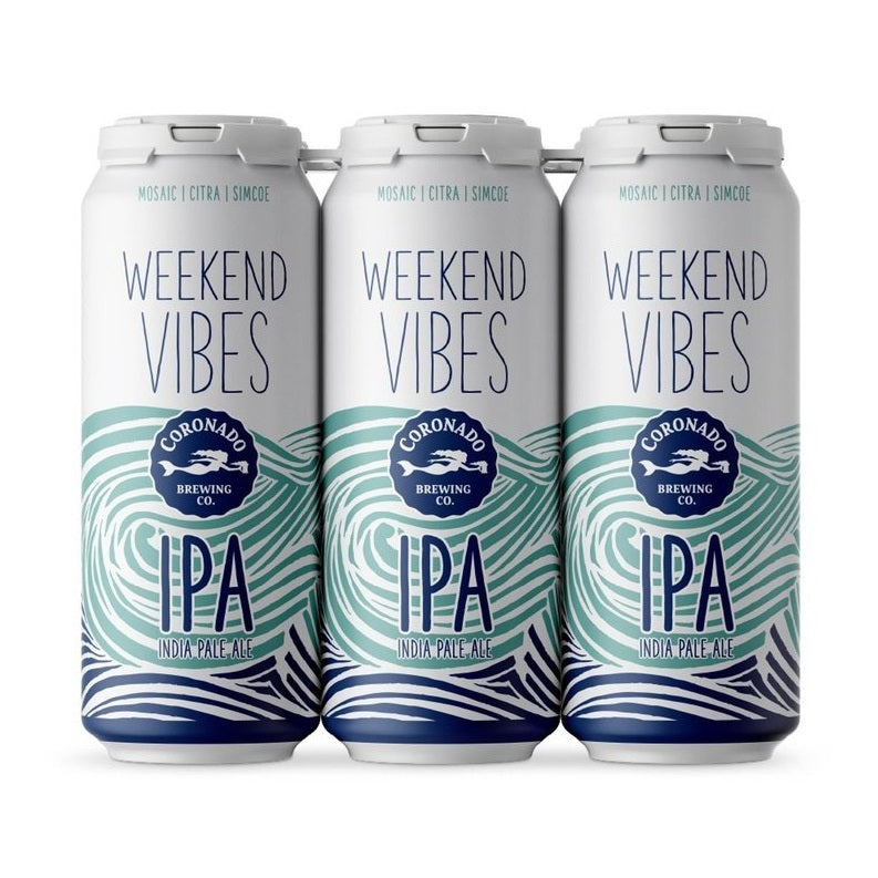 Coronado Brewing 'Weekend Vibes' IPA Beer 6-Pack - LoveScotch.com 