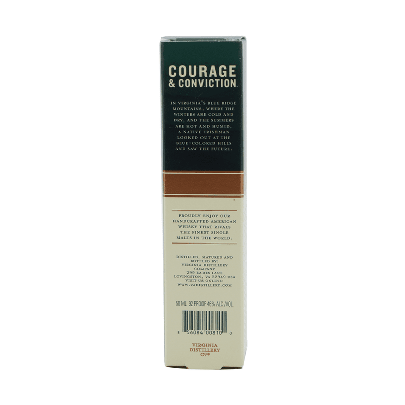 Courage & Conviction Bourbon Cask American Single Malt Whiskey 50ml - LoveScotch.com