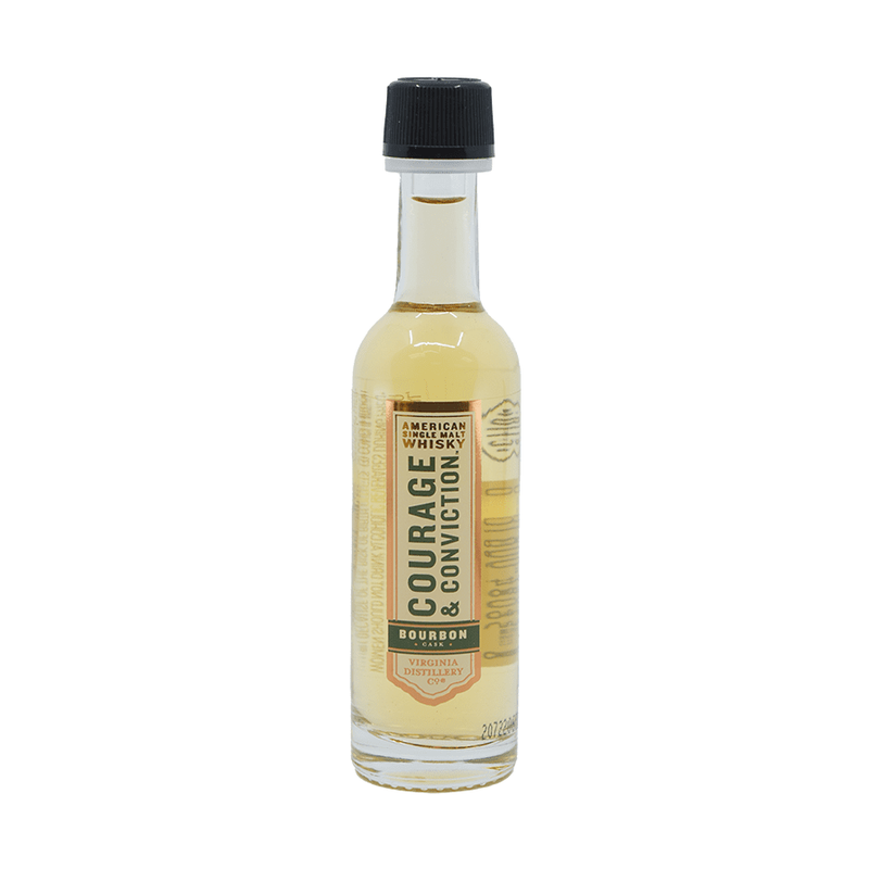 Courage & Conviction Bourbon Cask American Single Malt Whiskey 50ml - LoveScotch.com