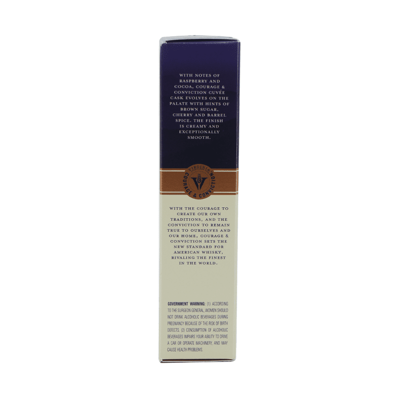 Courage & Conviction Cuvee Cask American Single Malt Whiskey 50ml - LoveScotch.com