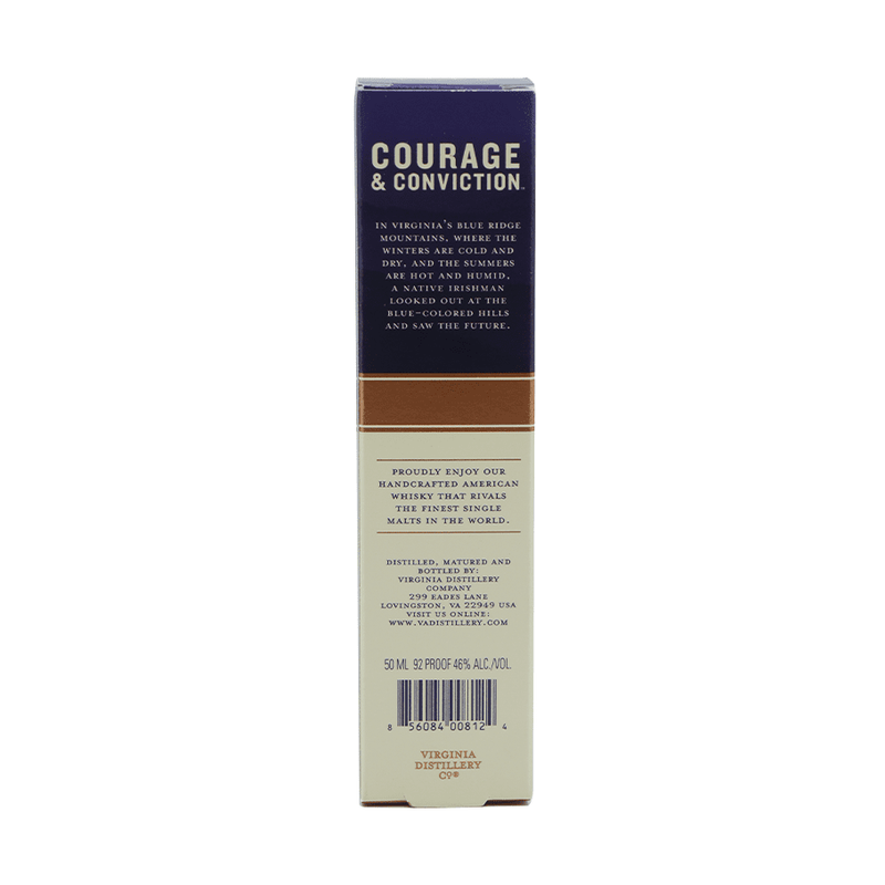 Courage & Conviction Cuvee Cask American Single Malt Whiskey 50ml - LoveScotch.com