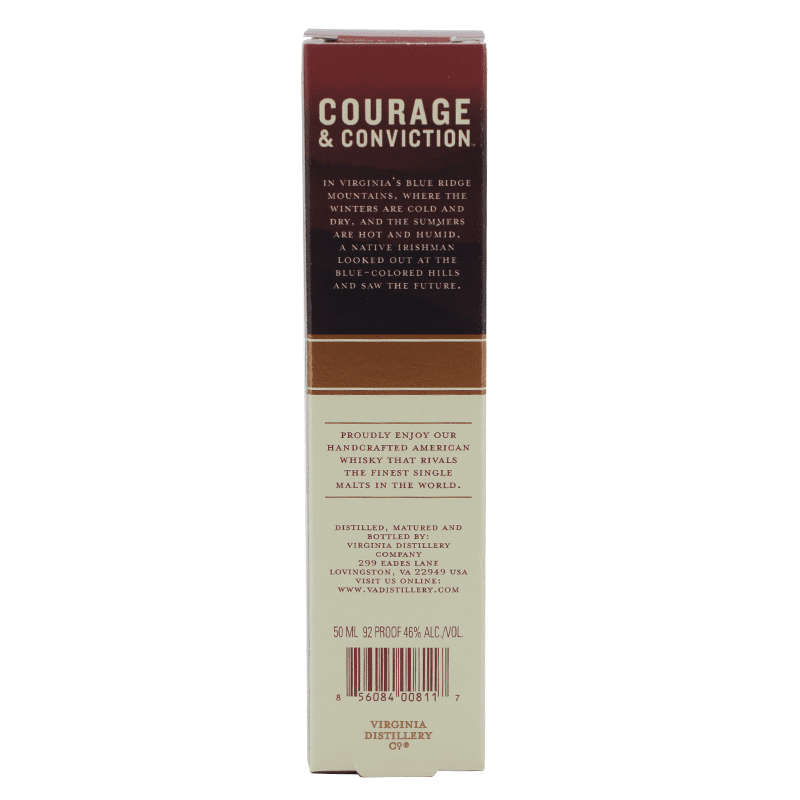 Courage & Conviction Sherry Cask American Single Malt Whiskey 50ml - LoveScotch.com