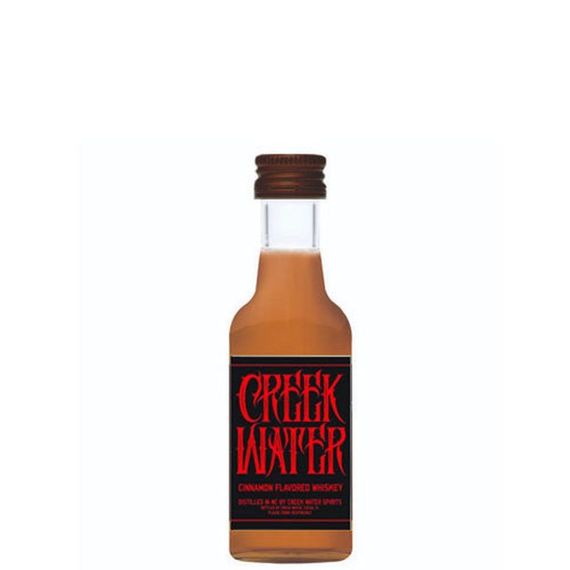 Creek Water Cinnamon Flavored Whiskey 50ml - LoveScotch.com