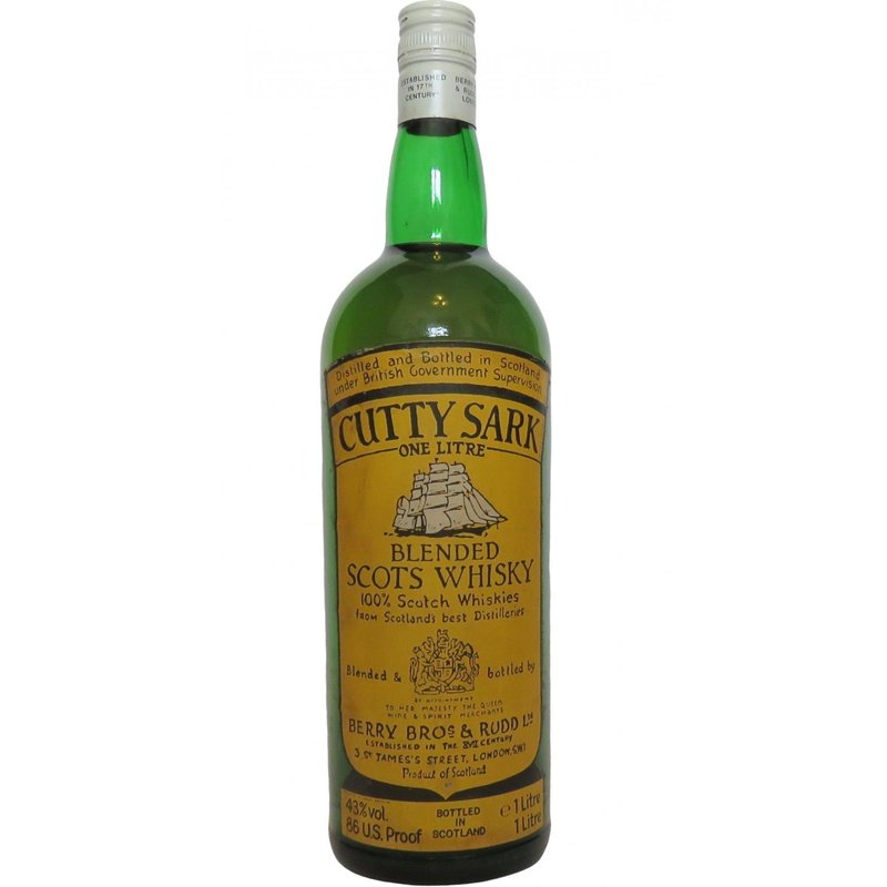 Cutty Sark Blended Scotch Whisky Liter - LoveScotch.com