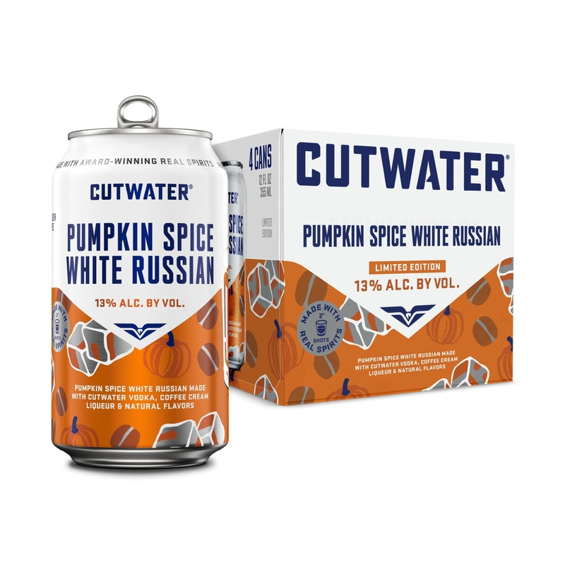 Cutwater Pumpkin Spice White Russian 4-Pack - LoveScotch.com