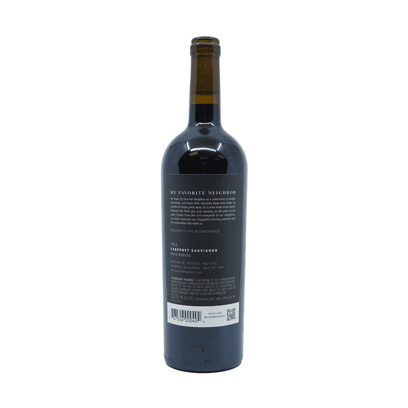 MFN My Favorite Neighbor Cabernet Sauvignon 2022 - LoveScotch.com