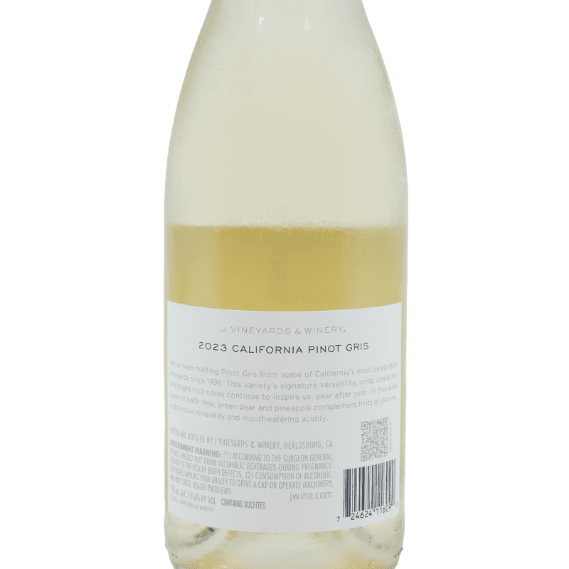 J Vineyards California Pinot Gris 2023 - LoveScotch.com