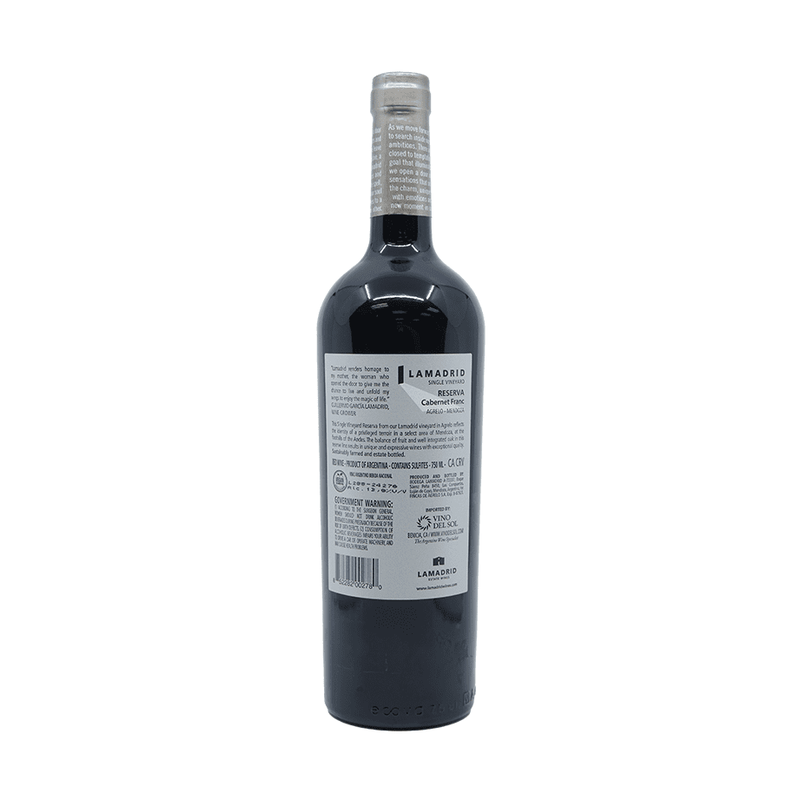 Lamadrid Cabernet Franc 2022 - LoveScotch.com
