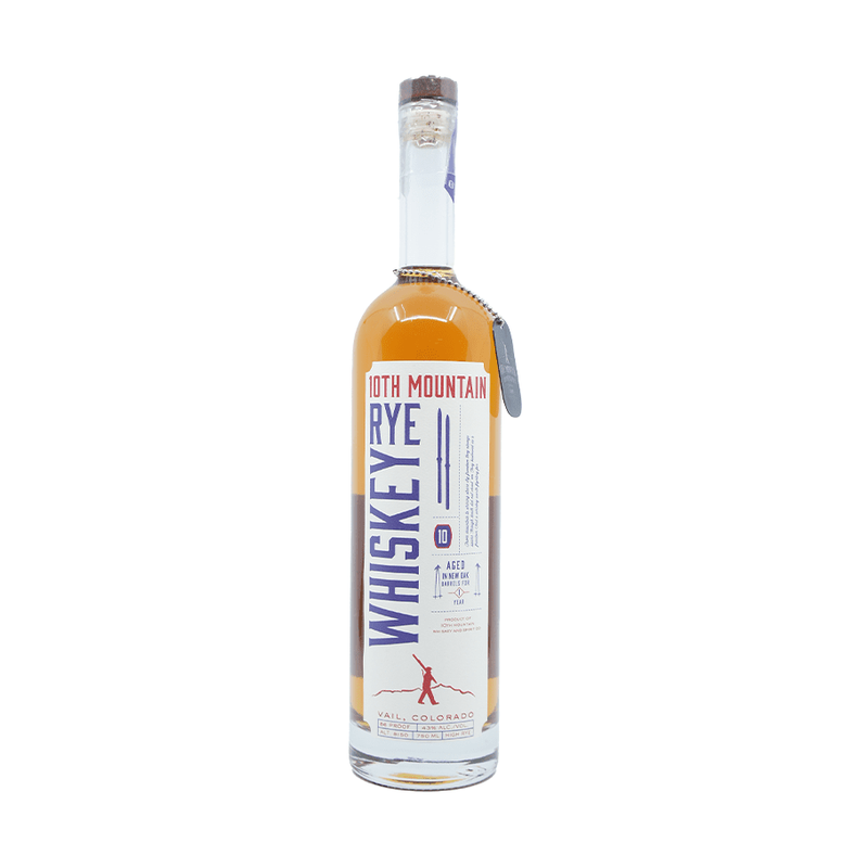 10th Mountain Rye Whiskey - LoveScotch.com
