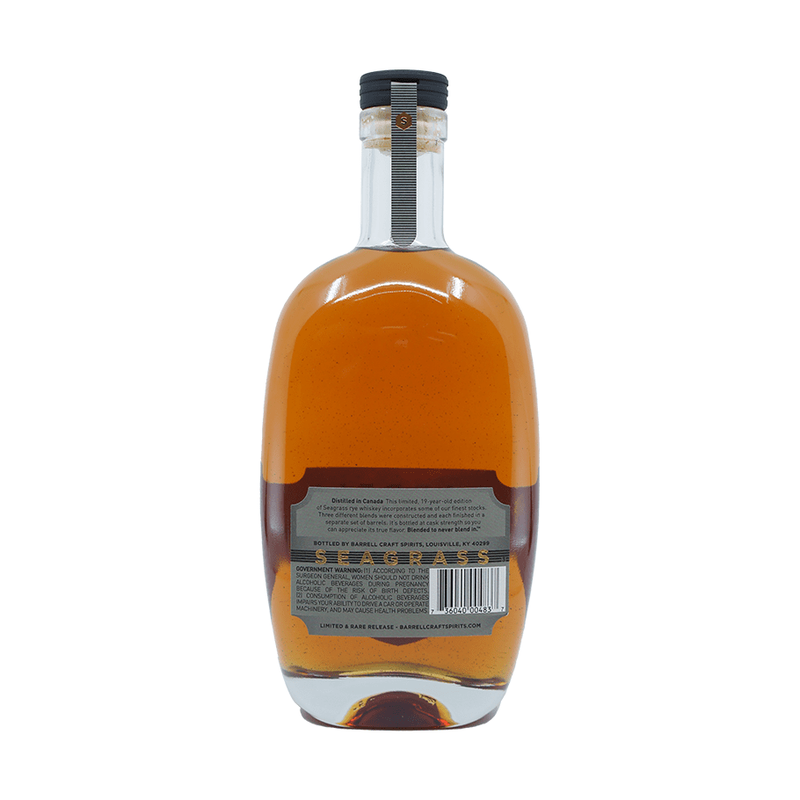 Barrell Gray Label Seagrass 19yr Rye Whiskey - LoveScotch.com