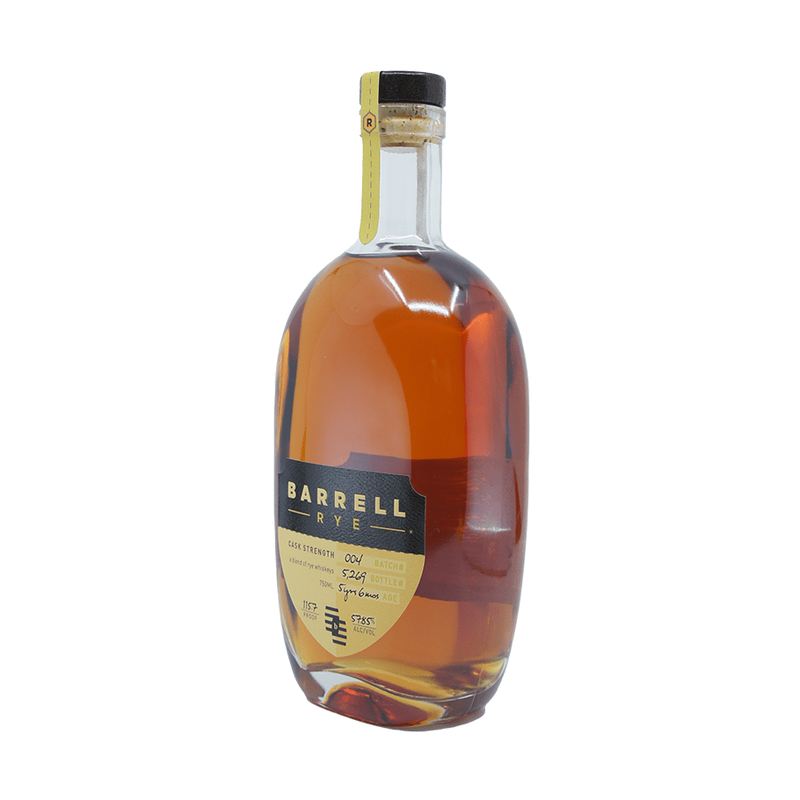 Barrell Rye 5 Year Old Batch #004 Cask Strength Rye Whiskey - LoveScotch.com