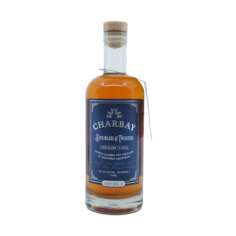 Charbay Doubled & Twisted Hop Flavored Whiskey - LoveScotch.com