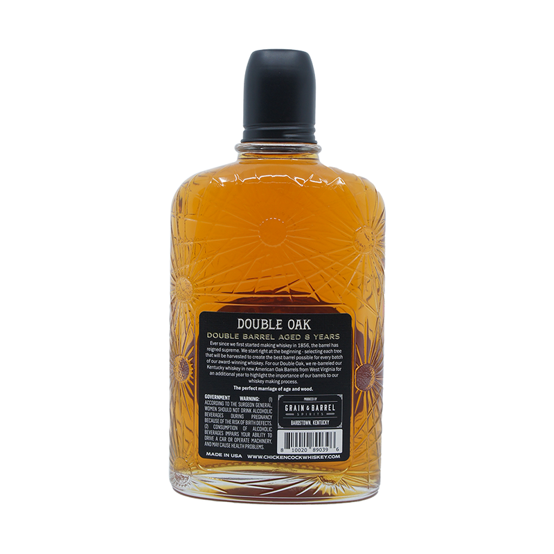 Chicken Cock Double Oak 8 Year Old Kentucky Whiskey - LoveScotch.com
