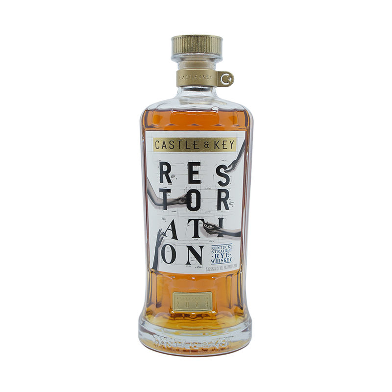 Castle & Key 'Restoration' 2022 Kentucky Straight Rye Whiskey - LoveScotch.com