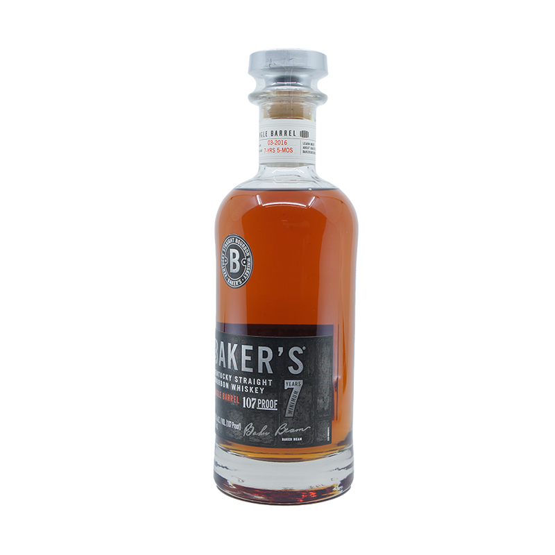 Baker's Single Barrel 7 Year Old Kentucky Straight Bourbon Whiskey - LoveScotch.com