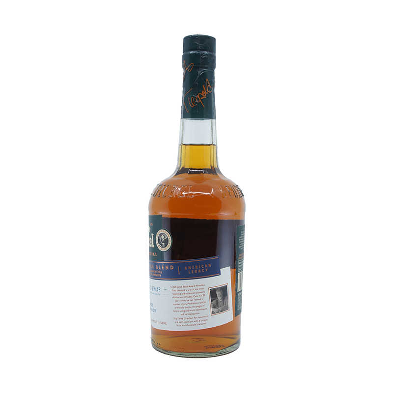 George Dickel x Leopold Bros. Column Still & Three Chamber Collaboration Blend Rye Whiskey - LoveScotch.com
