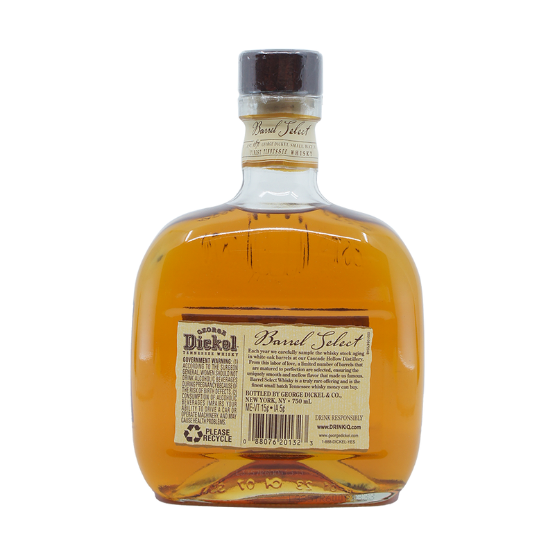 George Dickel Barrel Select Tennessee Whisky - LoveScotch.com