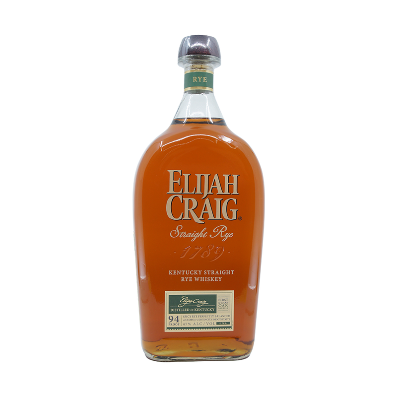 Elijah Craig Straight Rye 1.75 Liter - LoveScotch.com