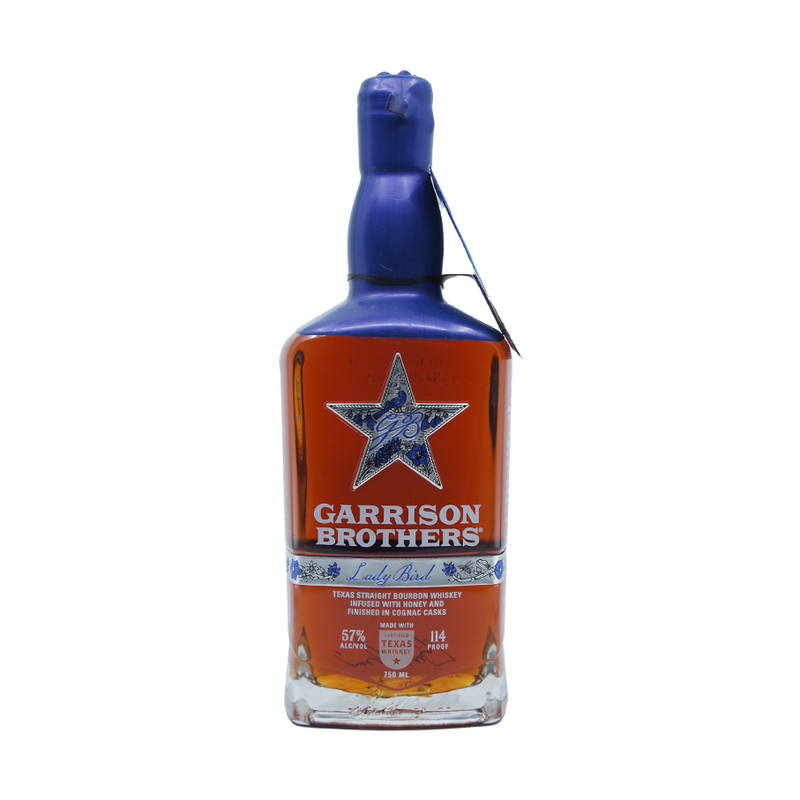 Garrison Brothers 'Lady Bird' Honey-Infused Cognac Cask Finish Texas Straight Bourbon Whiskey 2025 Edition - LoveScotch.com