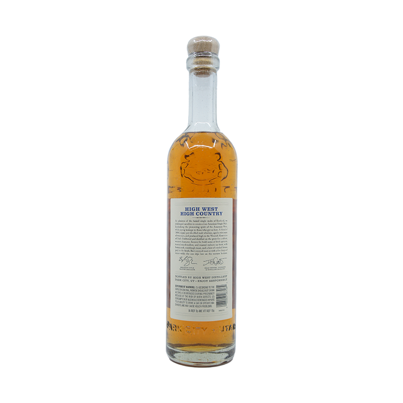 High West High Country American Single Malt Whiskey - LoveScotch.com
