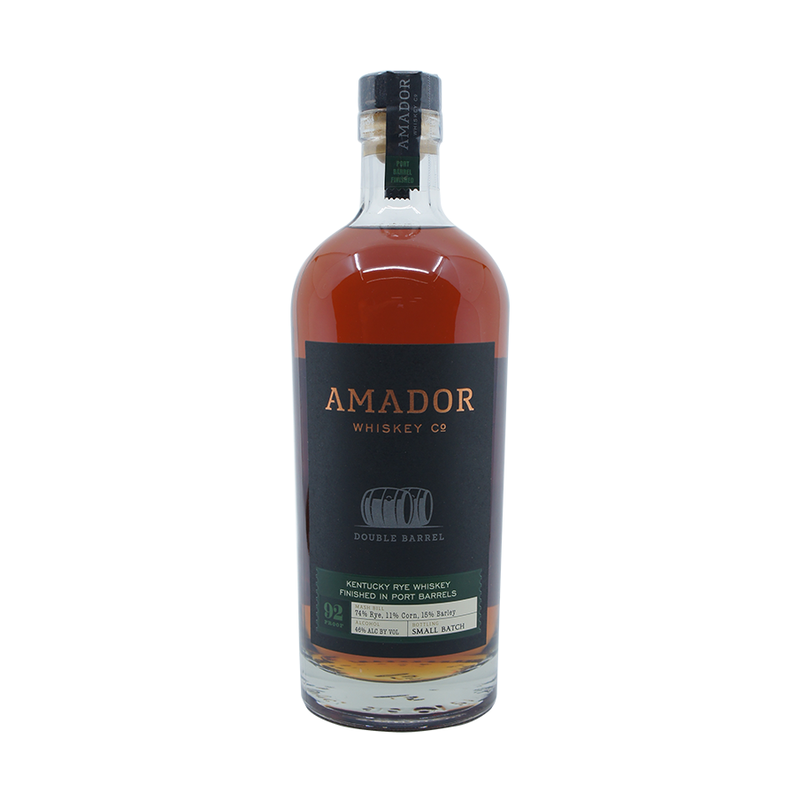 Amador Double Barrel Port Barrels Finish Kentucky Rye Whiskey - LoveScotch.com