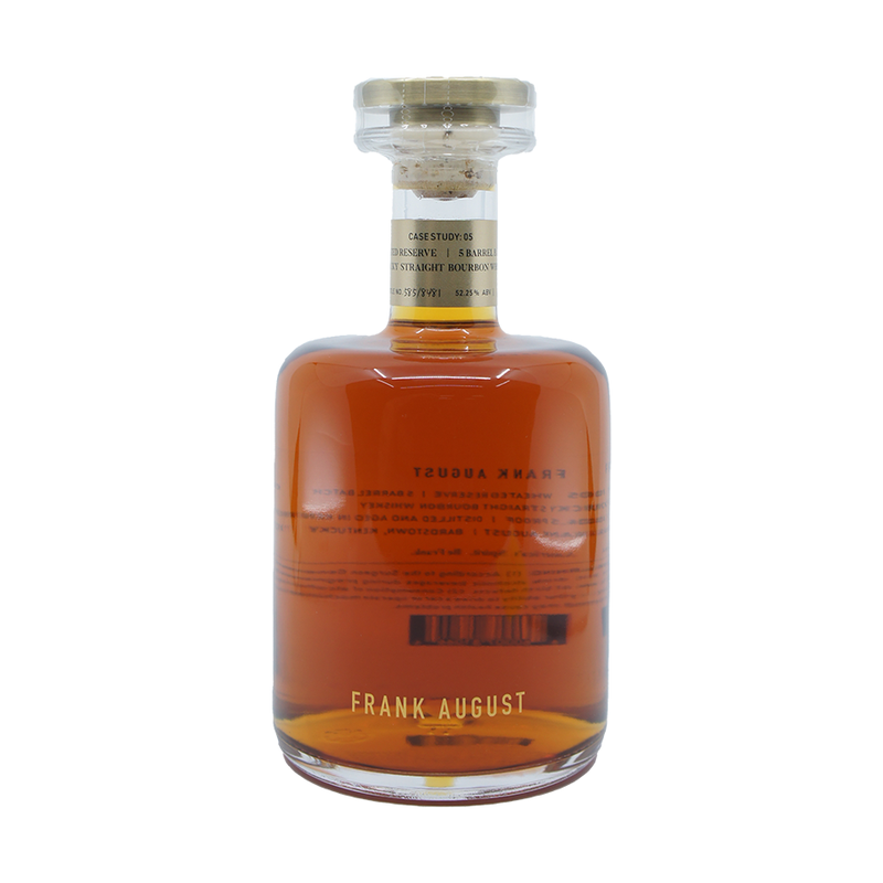 Frank August Case Study 05 Kentucky Straight Wheated Bourbon - LoveScotch.com