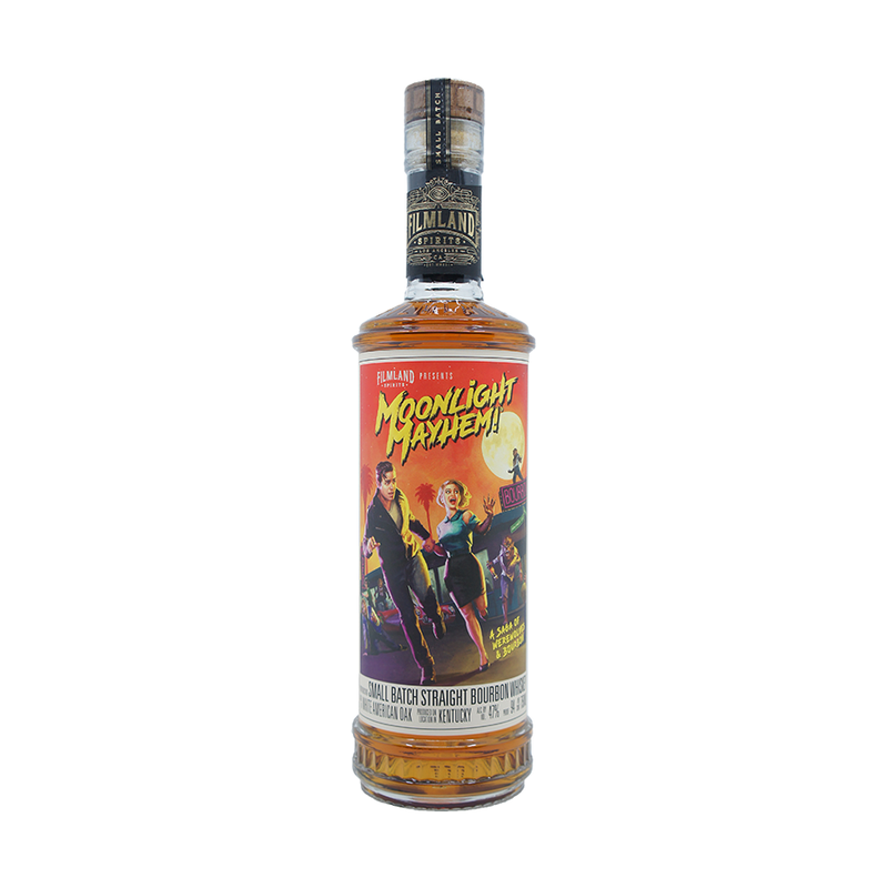 Filmland Spirits Moonlight Mayhem Straight Bourbon Whiskey - LoveScotch.com