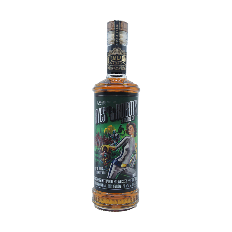 Filmland Spirits Ryes of The Robots Extended Cut Straight Rye Whiskey - LoveScotch.com