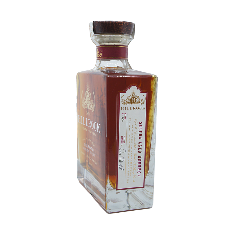 Hillrock Solera Aged Bourbon Whiskey