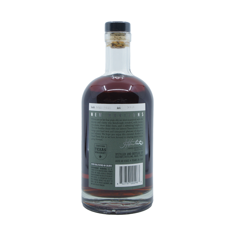 Balcones Texas Rye Bottled in Bond Rye Whiskey - LoveScotch.com