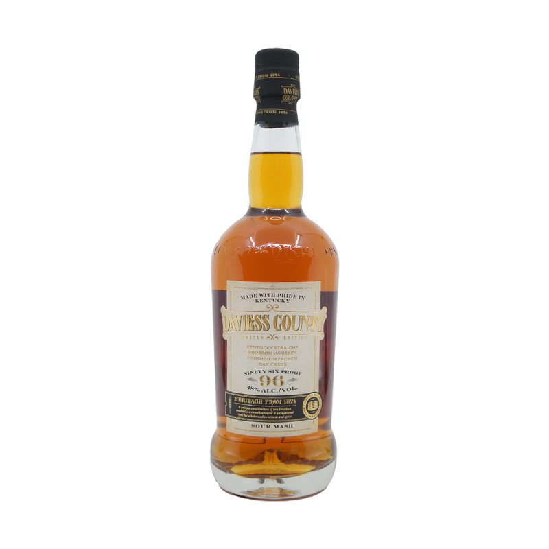 Daviess County French Oak Barrel Finished Kentucky Straight Bourbon Whiskey - LoveScotch.com