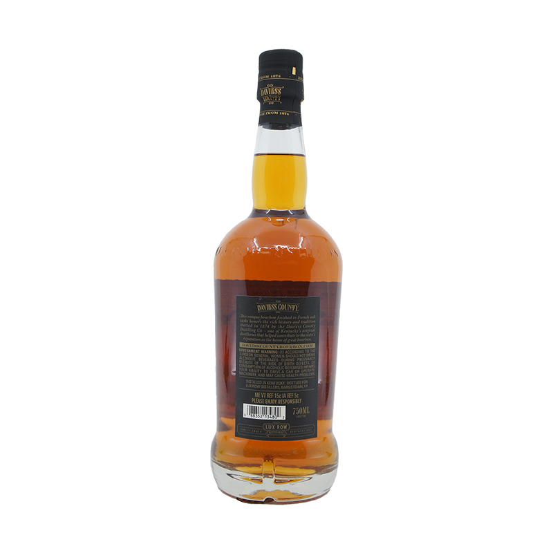 Daviess County French Oak Barrel Finished Kentucky Straight Bourbon Whiskey - LoveScotch.com