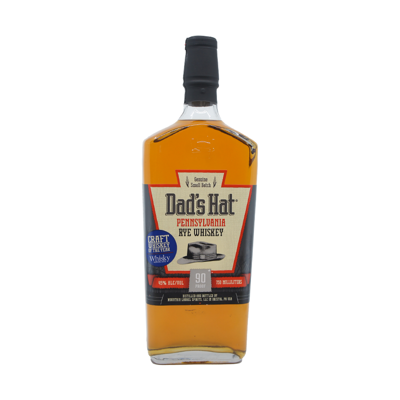 Dad's Hat Pennsylvania Small Batch Rye Whiskey - LoveScotch.com