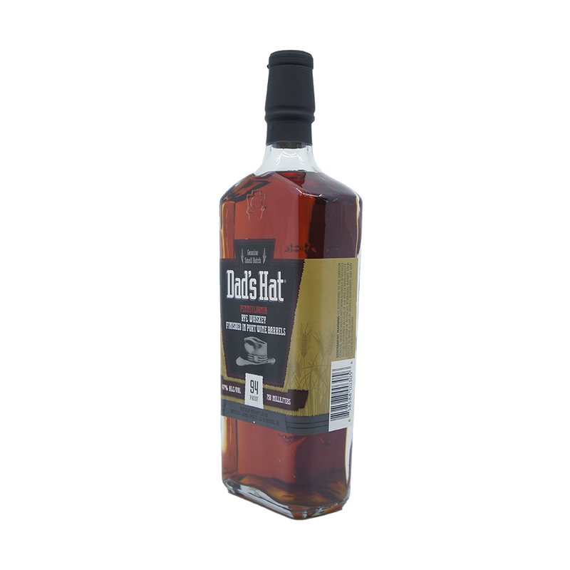 Dad's Hat Pennsylvania Rye Whiskey Finished In Port Wine Barrels - LoveScotch.com