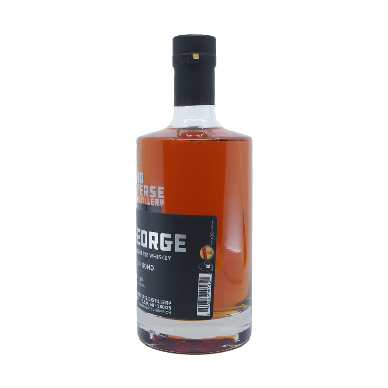 Grand Traverse Ole George Bottled In Bond Michigan Straight Rye Whiskey - LoveScotch.com
