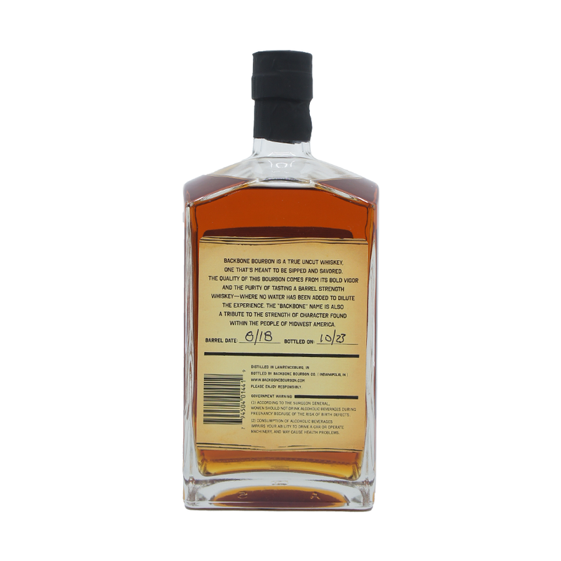 Backbone Bourbon Uncut Straight Bourbon Whiskey - LoveScotch.com